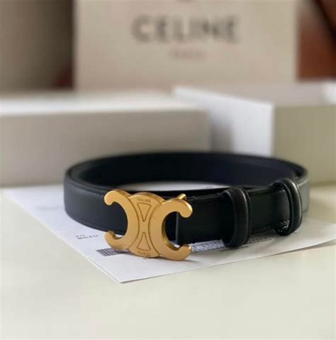 celine belt leather